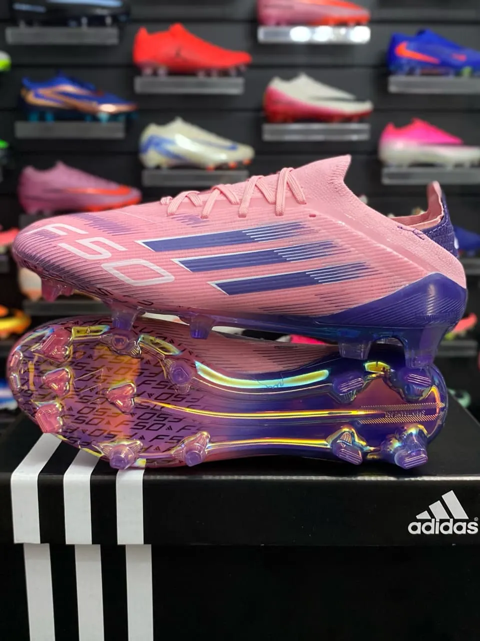 Adidas Adidas F50 Rosa Pastel — botín, foto principal