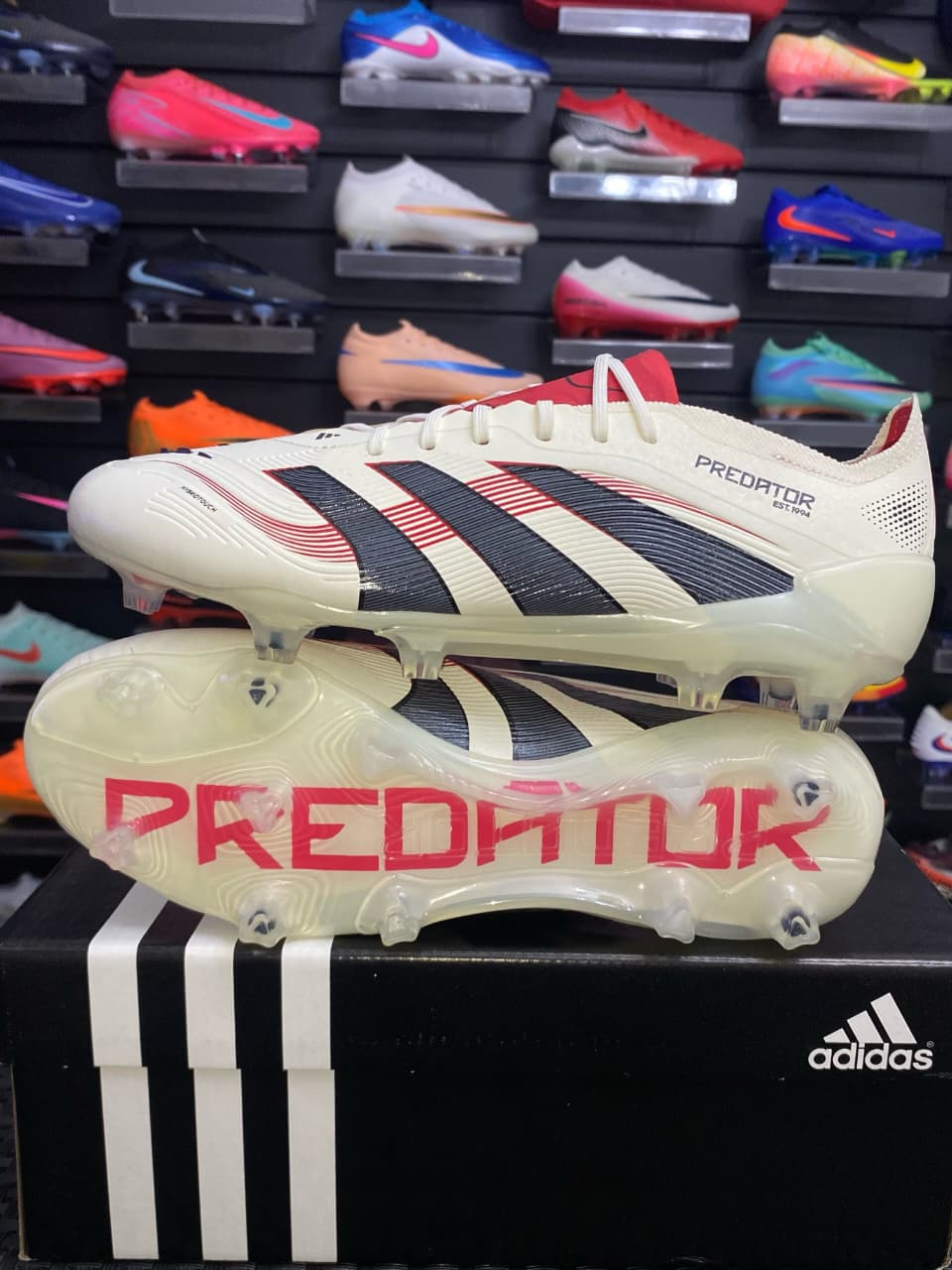 Adidas Adidas Predator Crema y Rosa — botín, foto principal