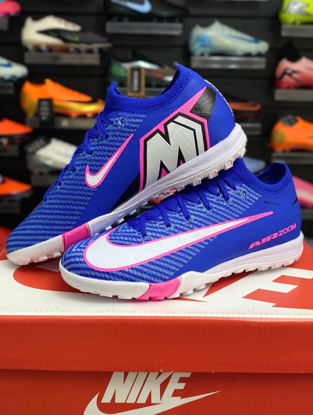 Nike Nike Air Zoom Mercurial Azul y Fucsia — botín, foto principal