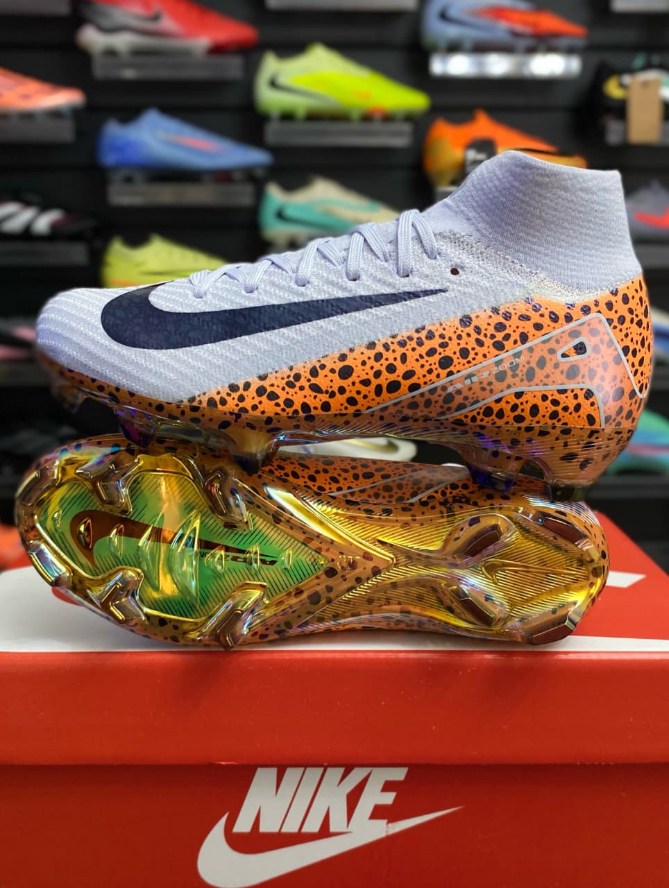 Nike Nike Air Zoom Mercurial Blanco Safari — botín, foto principal