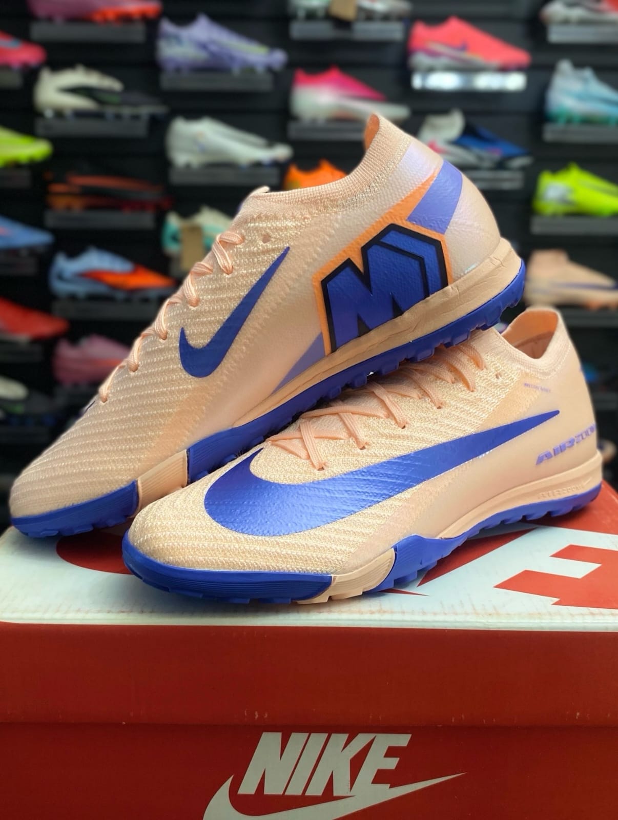 Nike Nike Air Zoom Mercurial Durazno y Azul — botín, foto principal